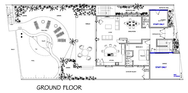 View Ground Floor Casa del Sol Ground Floor Floorplan